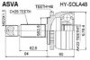 ASVA HY-SOLA48 Joint Kit, drive shaft